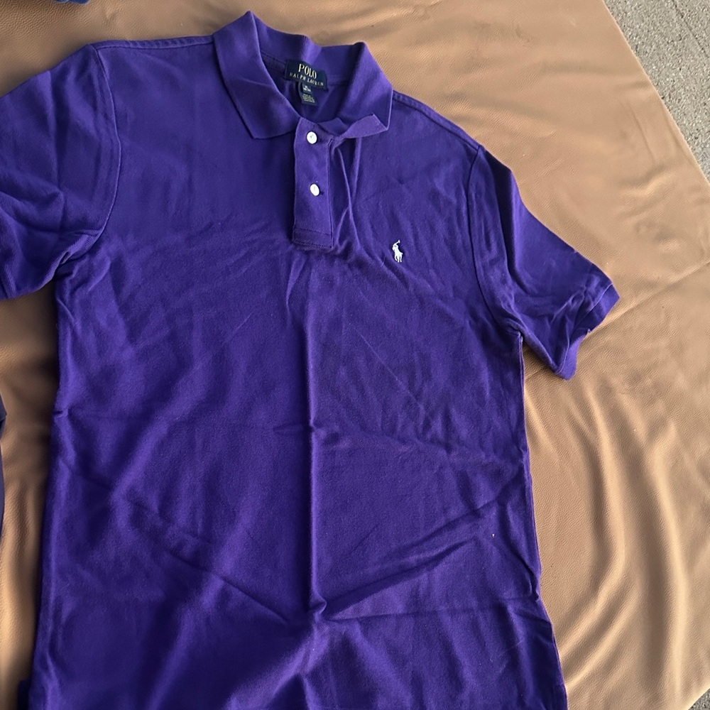 Polo by Ralph Lauren Boy's Deep Purple Polo Shirt